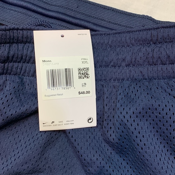 Nike- Villanova basketball shorts. Size XXL NWT - Picture 3 of 6
